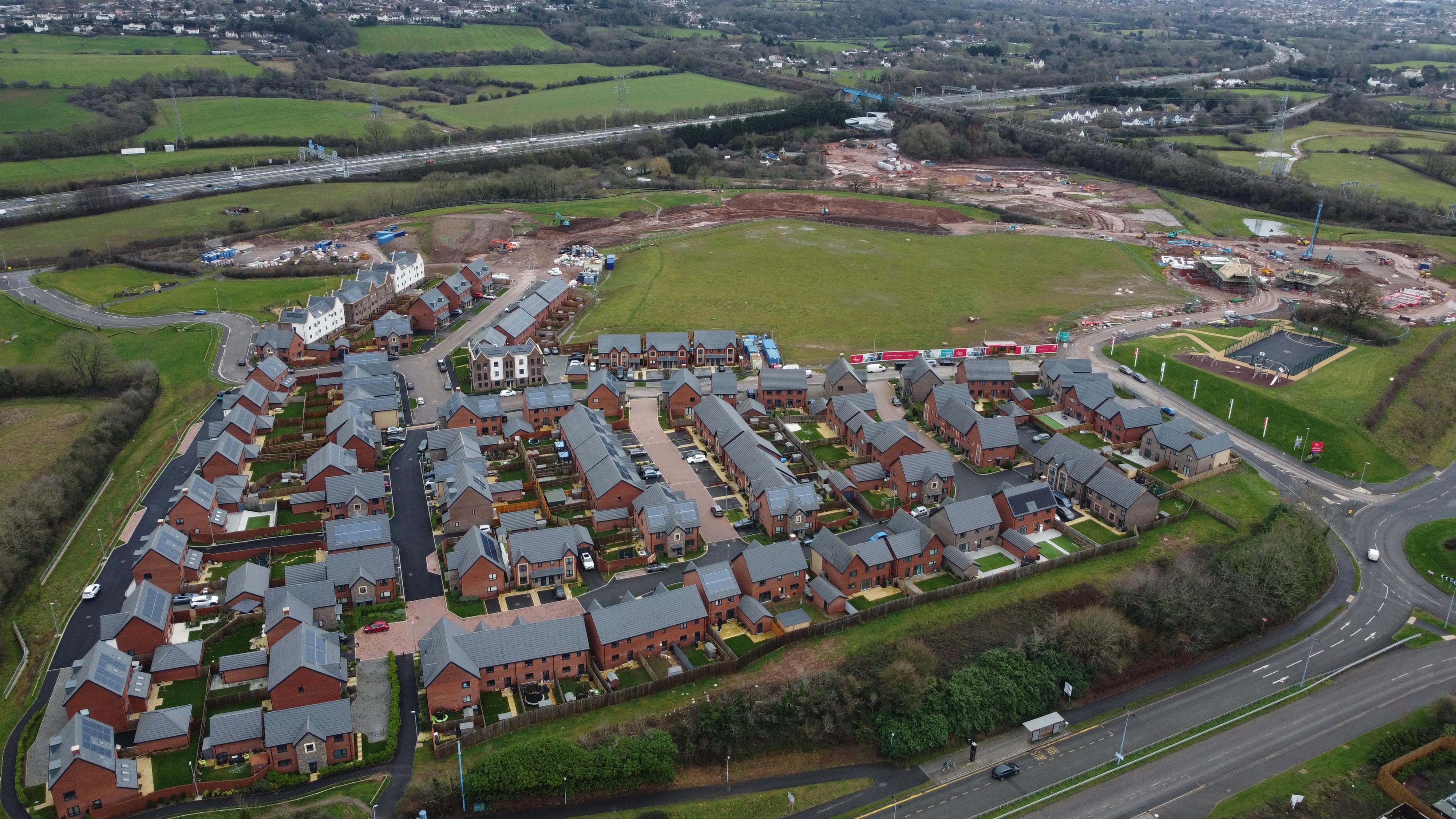 Mulgrove Farm Village, Bristol Civil Engineering Project United Kingdom