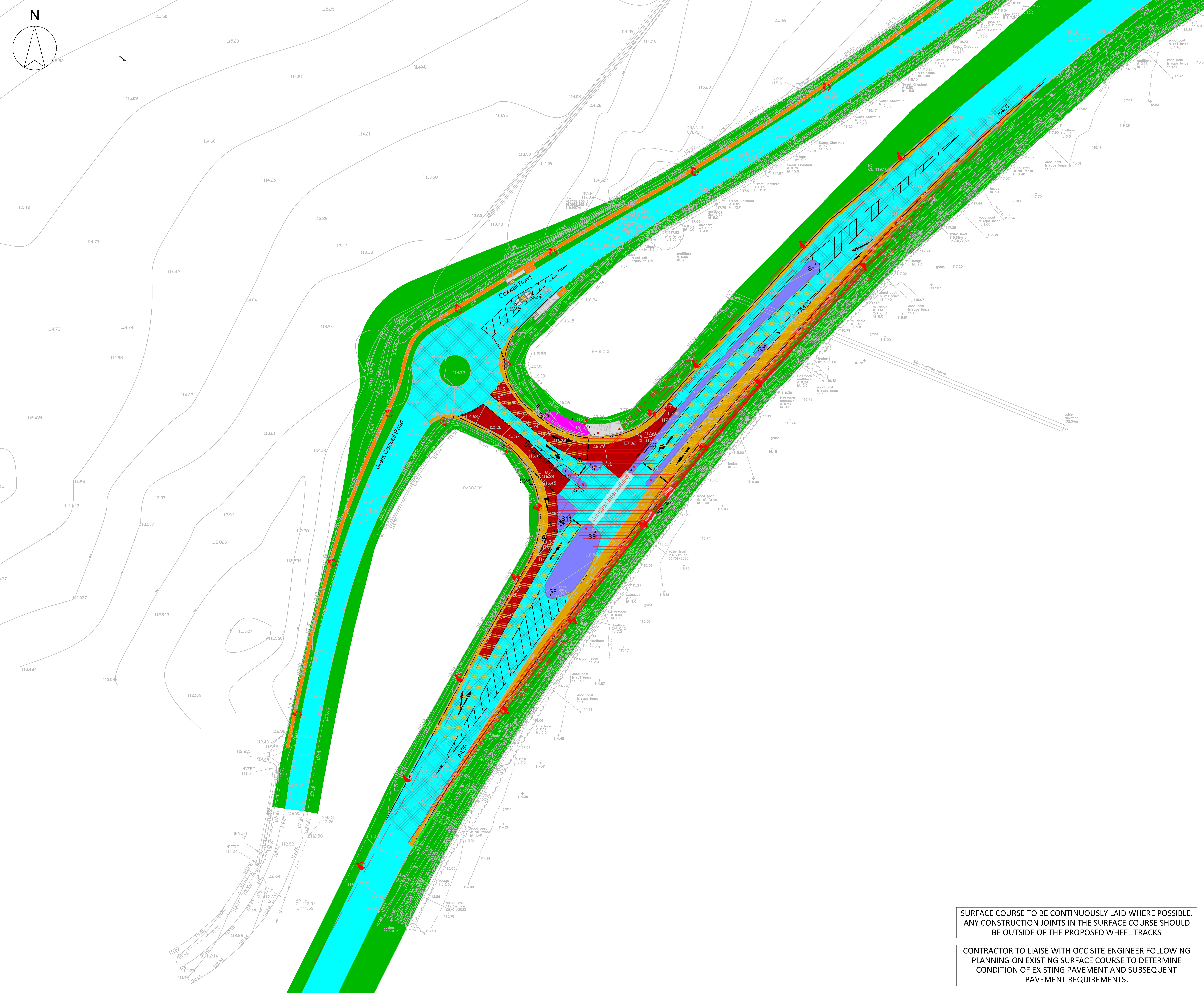 Badbury Green, Off-site Works Civil Engineering Project United Kingdom